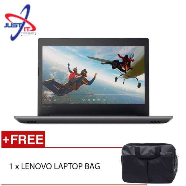 LENOVO 80XK004MMJ IP320-14IKBN I5-7200U 4GD4 2TB 940MX 2GD5 WIN10H (BLACK) FREE LENOVO CARRY BAG Malaysia