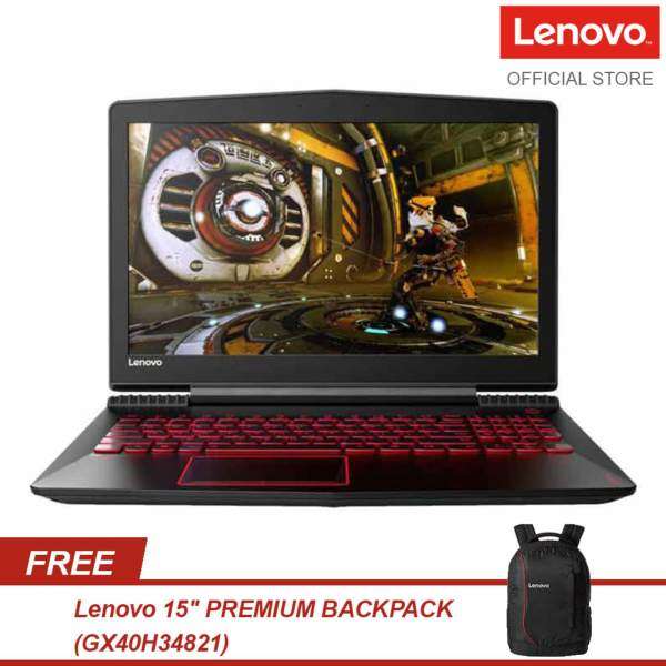 Lenovo Legion Y520-15IKBN 80YY0071MJ 15.6 FHD IPS Gaming Laptop (i7-7700HQ, 8GB, 1TB SATA HDD + 128G M.2 PCIE, NV GTX1060 3GB, W10H) - Redeem Free Gaming Armored Backpack Malaysia
