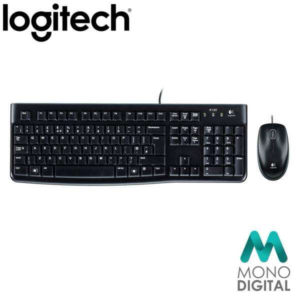 Logitech Classic Desktop MK120 Wired Keyboard And Mouse (920-002586) Malaysia