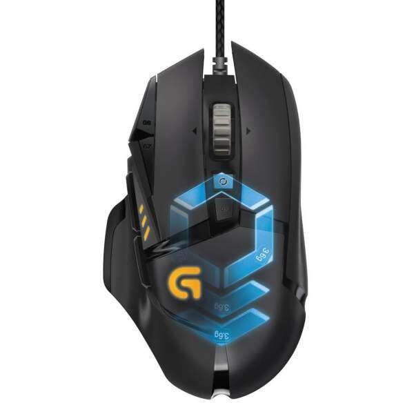 Logitech G502 Proteus Spectrum RGB Tunable Gaming Mouse Malaysia