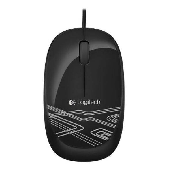 Logitech M105 Corded Mouse - Black (910-002920) Malaysia