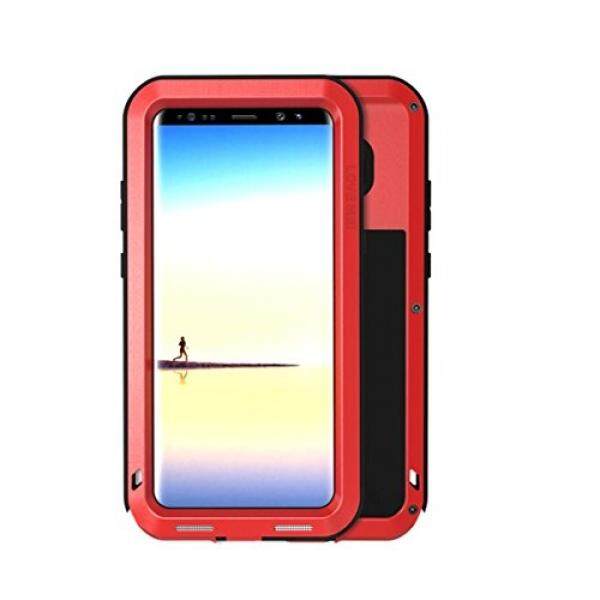 CINTA MEI Galaksi Note 8 Case Logam Ekstrim Aluminium Militer Berat Tugas Anti Guncangan Air Tahan Debu/Kotoran/Salju tahan Perlindungan Sarung untuk Samsung Galaksi Note 8 (Merah) -Internasional