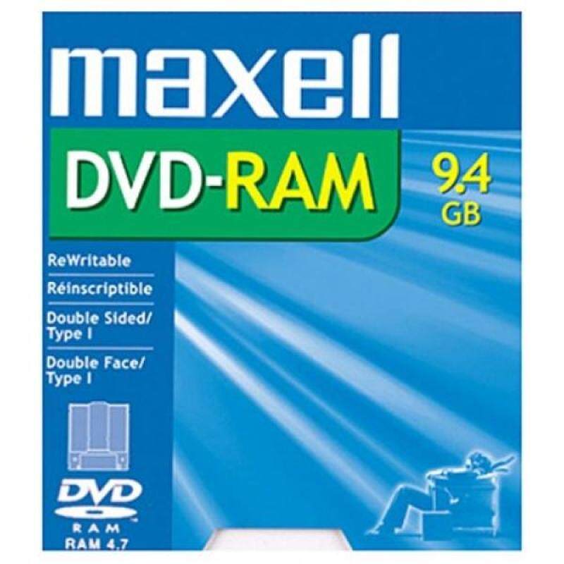 Maxell DVD-RAM Media 9.4GB Double Sided Rewritable (1-Pack) - intl