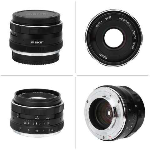 Meike 35mm F/1.7 Fixed Manual Focus Multi-coated Camera Lens for Nikon Mirrorless Cameras 6