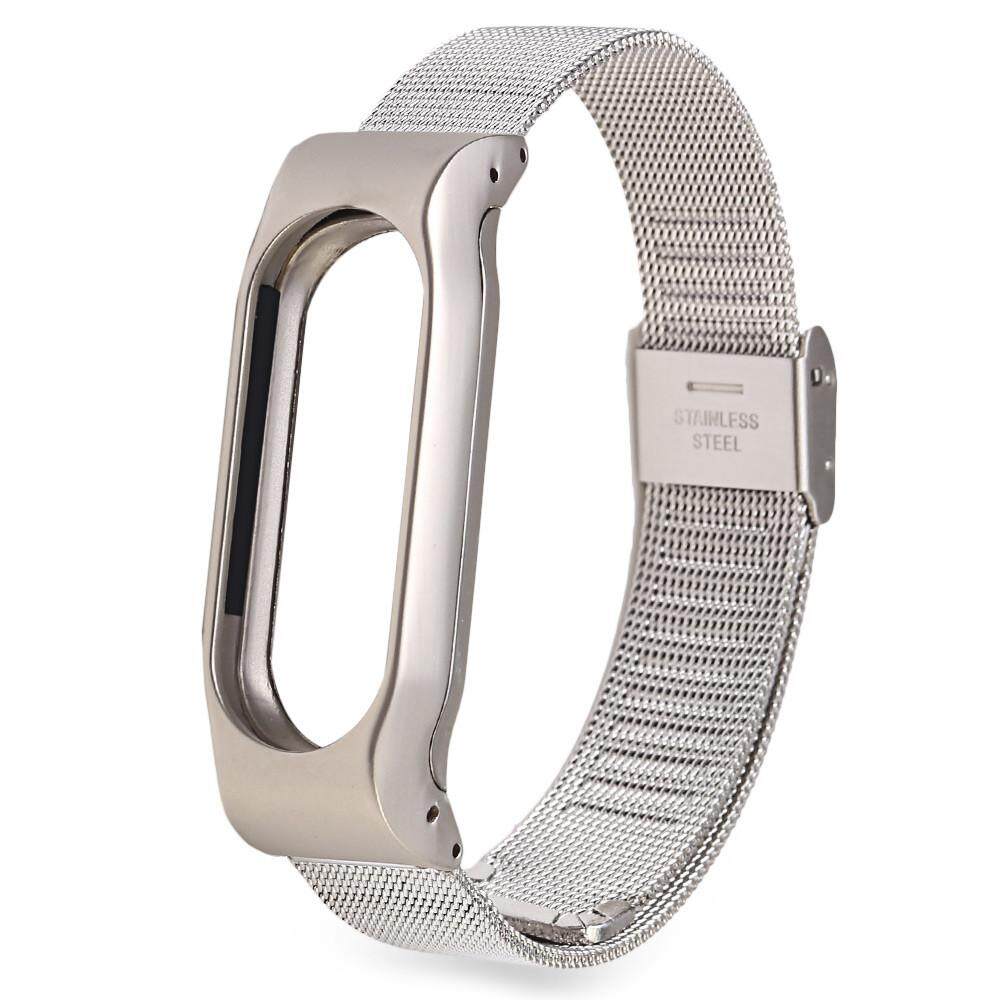 Metal Case Watch Loop Stainless Steel Strap Bracelet For Xiaomi Miband 2 BK สายรัดข้อมือเพื่อสุขภาพ อุปกรณ์ไอทีสวมใส่ สี : เงิน-385429741 Metal Case Watch Loop Stainless Steel Strap Bracelet For Xiaomi Miband 2 BK สายรัดข้อมือเพื่อสุขภาพ อุปกรณ์ไอทีสวมใส่ สี : เงิน-385429741