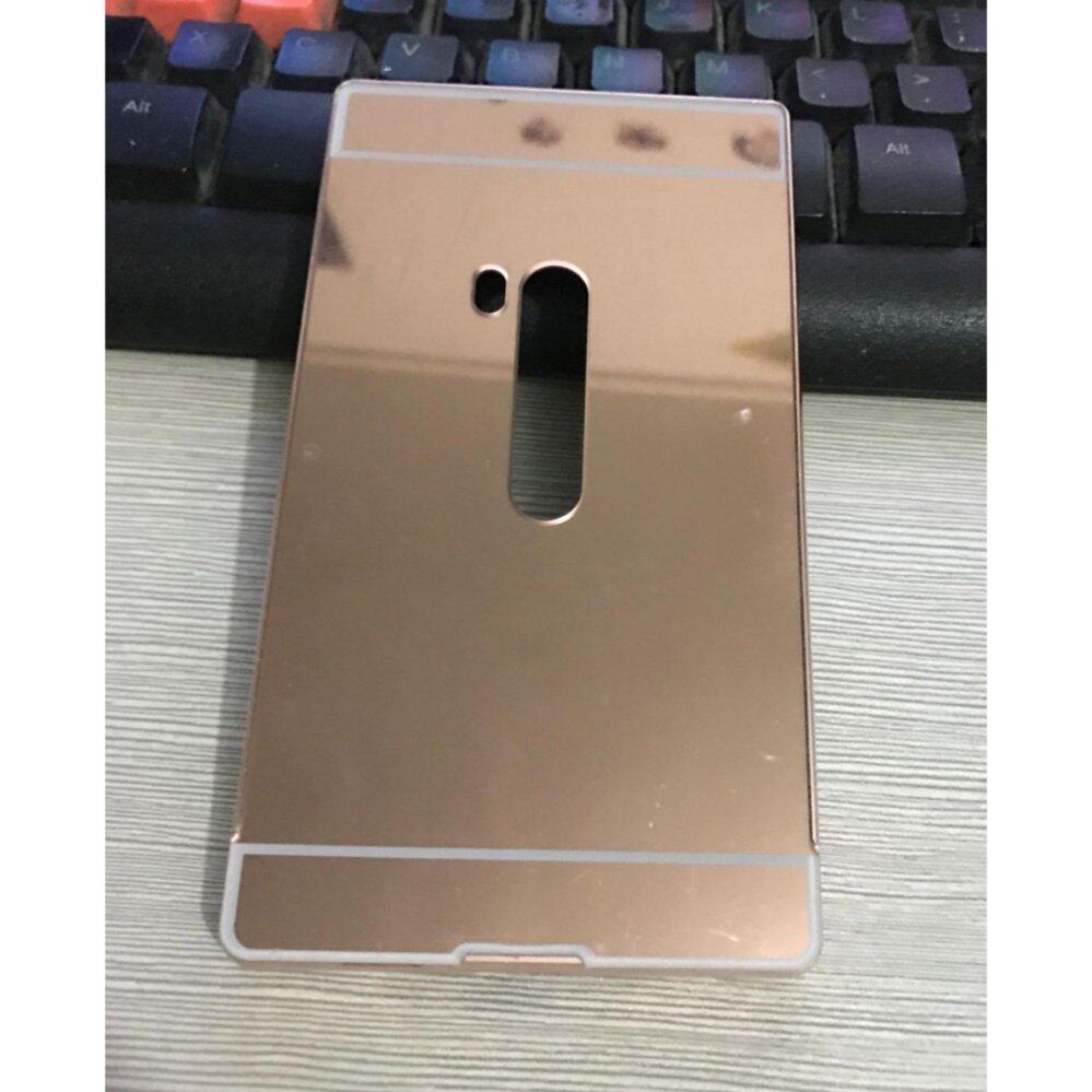 Cermin Logam Border Back Case Cover untuk Nokia Lumia 920 (Warna: C1)-Intl