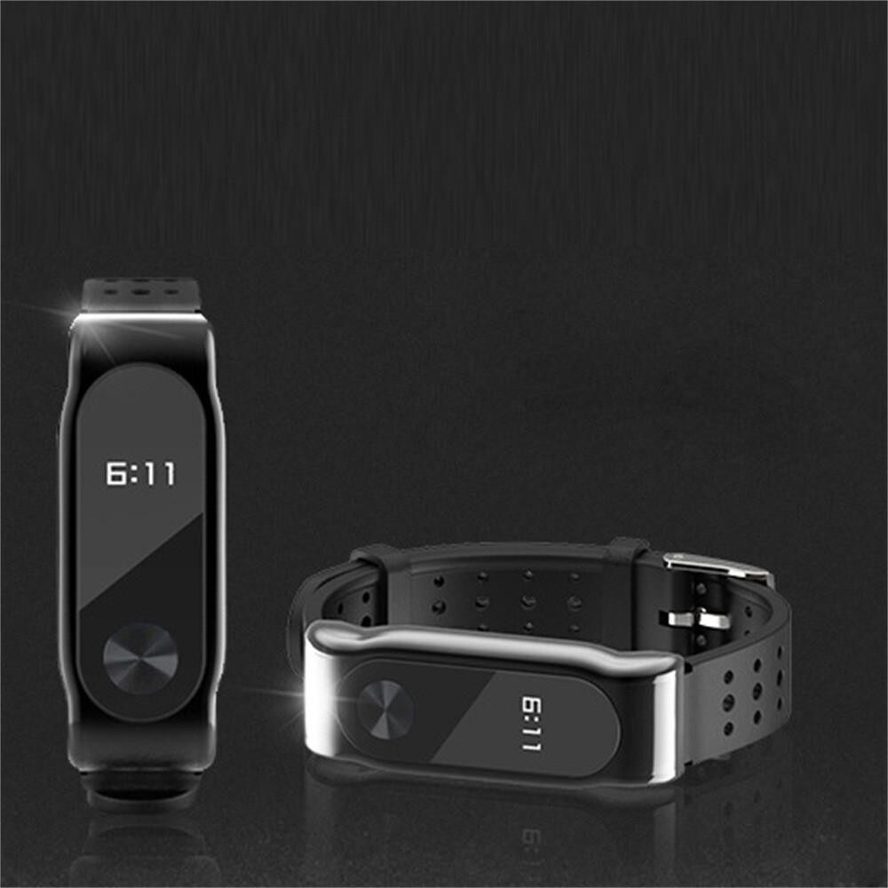 Mijoas New Fashion Leather Smart Wrist Watch Strap for Xiaomi Miband 2 Mijoas New Fashion Leather Smart Wrist Watch Strap for Xiaomi Miband 2
