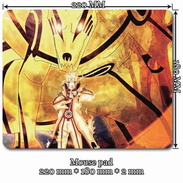 Mini Mouse Pad Mat (22x18x0.2 cm) for A215 Naruto Uzumaki - Naruto Malaysia