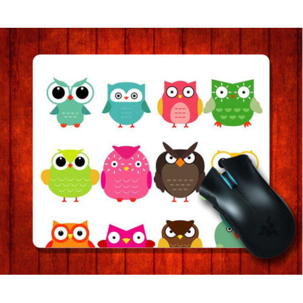 MousePad Cute Owls Animals Pattern for Mouse mat 240*200*3mm Gaming Mice Pad Malaysia