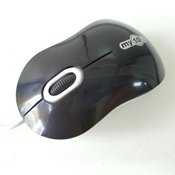 my10s Lady Bird Wired USB Mouse - Black White Malaysia