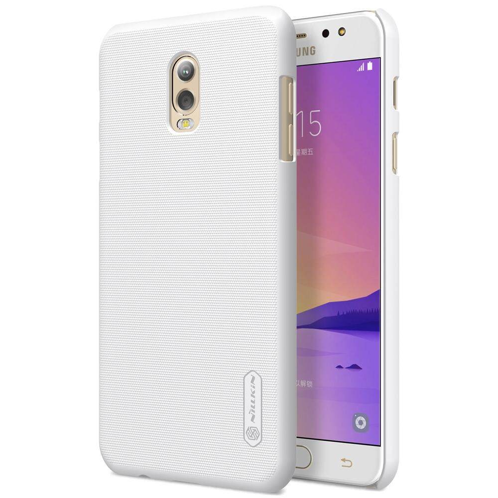NILLKIN untuk Samsung Galaksi C7 (2017) Tekstur Cembung Cekung Buah Pelindung Case Sampul Belakang (Putih) -Internasional