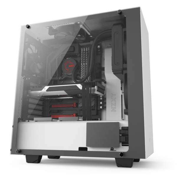 # NZXT S340 Elite # Matte White Malaysia