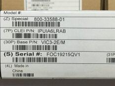 Official CISCO / Cisco VIC3-2E / M Router Expansion Module Genius