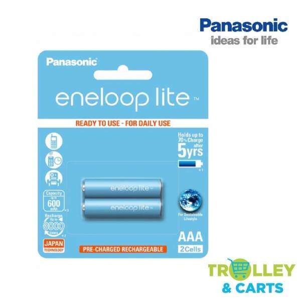 Panasonic Eneloop Lite AAA 2cells Battery Rechargeable 600mAh (Panasonic Malaysia) Malaysia