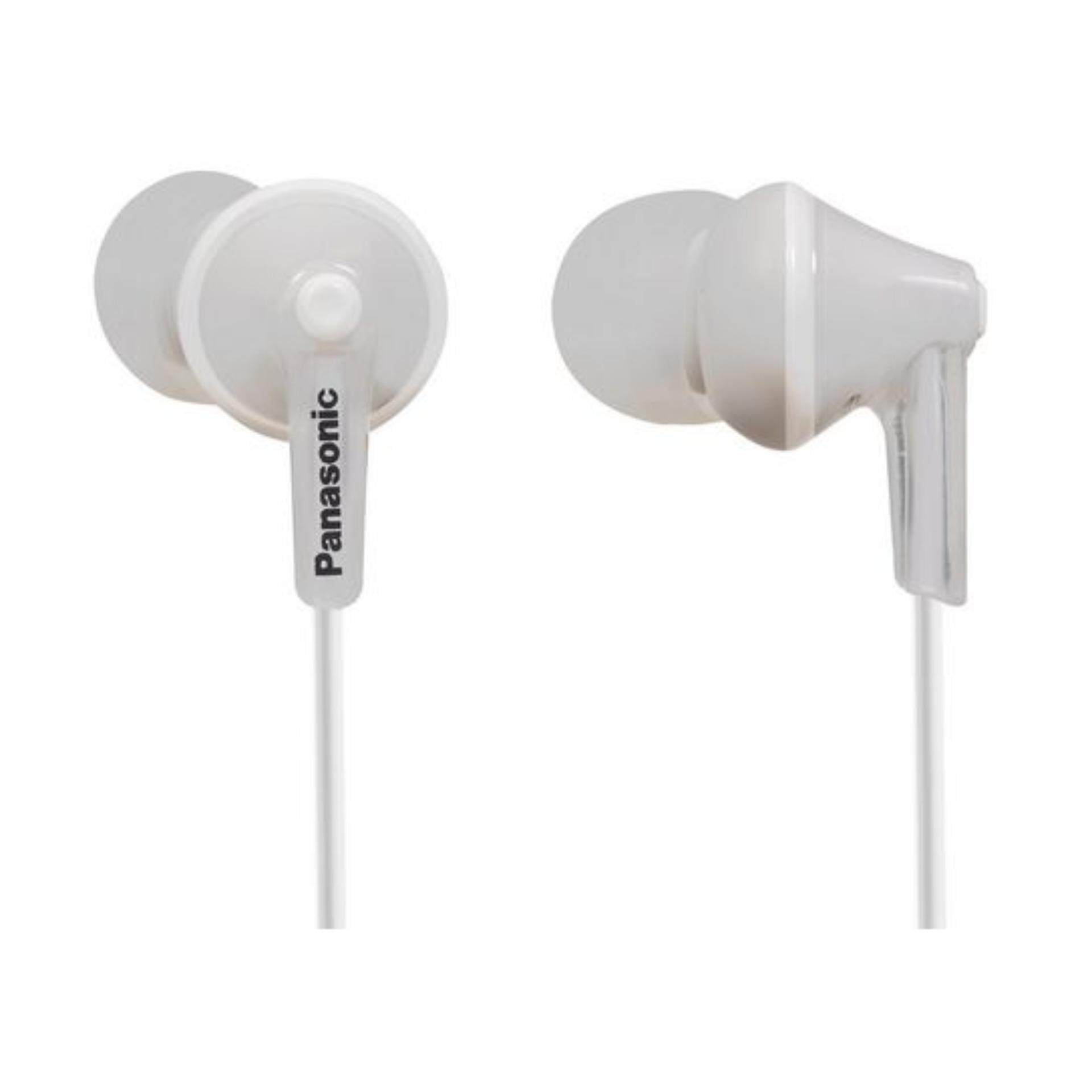 Panasonic RP-HJE125-W Stereo In Ear Canal Bud Ergofit Headphones RPHJE125 White -
