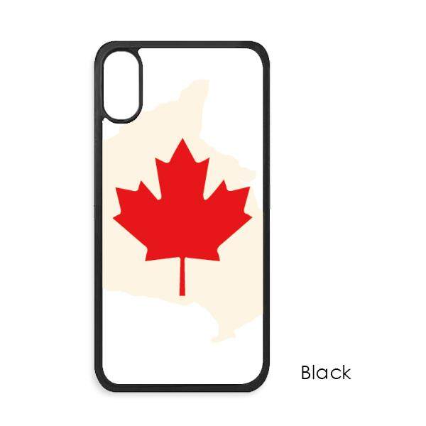 Merah Maple Daun Simbol Kanada Negara Bendera iPhone X Case S Iphone Case Apple iPhone Sarung Telepon Case Hadiah internasional