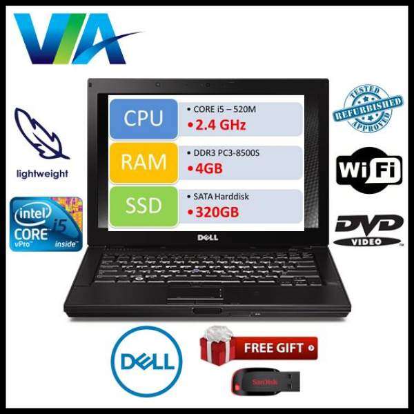Refurb Dell Latitude E6410 Core i5/4Gb/320Gb/W7Pro Malaysia
