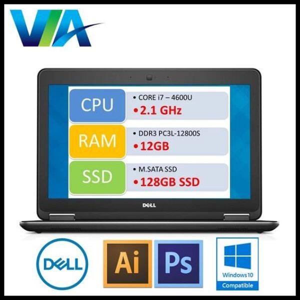 Refurb Dell Vostro E7240 Touchscreen~Core i7~12Gb~128Gb SSD~W10 Malaysia