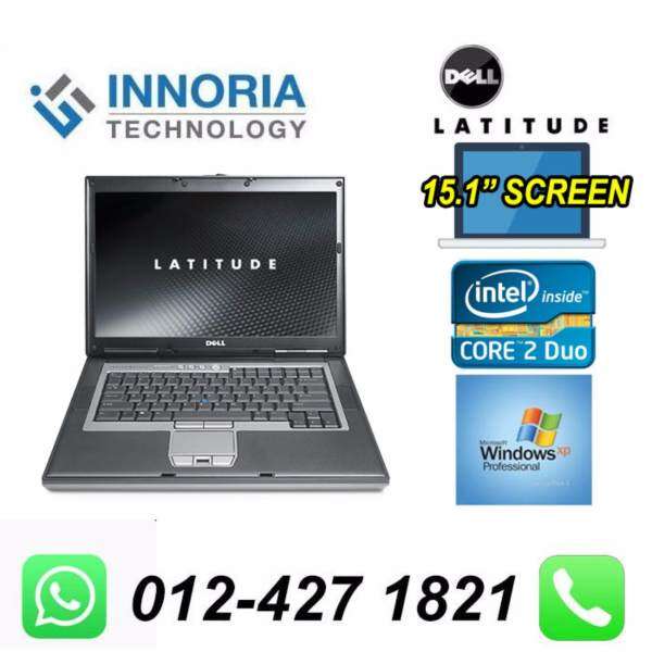 (Refurbished Notebook) DELL LATITUDE D830 LAPTOP / Core 2 Duo / 15.1 LCD / 80GB Hard Disk / 2GB Ram / Windown XP Malaysia