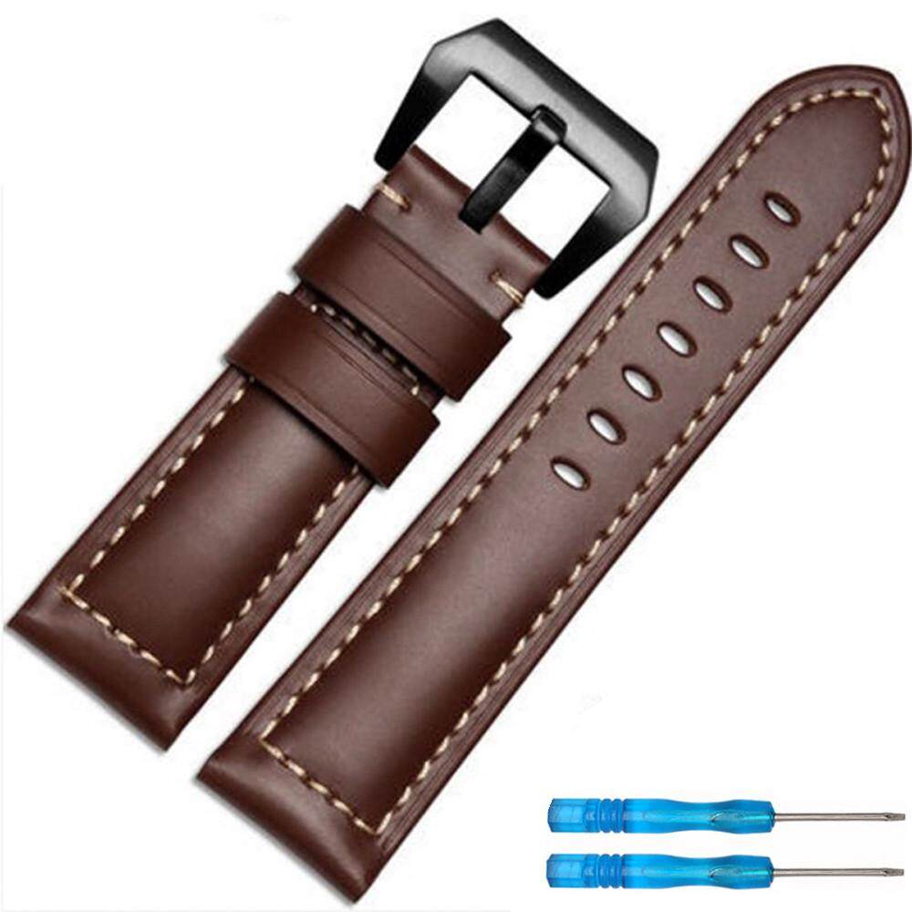 Replacement Luxury Leather Band Strap For Garmin Fenix 5X GPS Watch AG