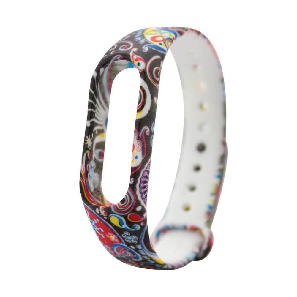 Replacement Silica Gel Wristband Band Strap For Xiaomi Mi Band 2 Bracelet Q