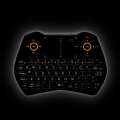 EverMax Rii Mini i28C 62 Keys 2.4GHz + Backlight Mini Keyboard - Black - intl