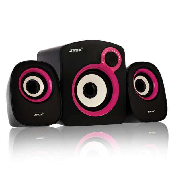 SADA D-200B Multimedia USB Subwoofer Speaker (Pink) Malaysia