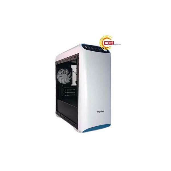 Segotep Casing Atx Legend C2 (Sg-C2-Wb) White Blue Malaysia