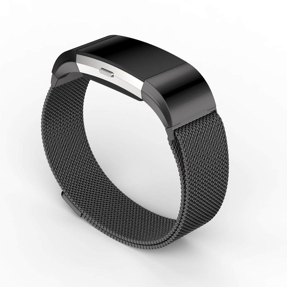 Small Milanese Stainless Steel Watch Band Strap Bracelet For Fitbit Charge 2 BK สายรัดข้อมือเพื่อสุขภาพ อุปกรณ์ไอทีสวมใส่ สี : ดำ-402655142 Small Milanese Stainless Steel Watch Band Strap Bracelet For Fitbit Charge 2 BK สายรัดข้อมือเพื่อสุขภาพ อุปกรณ์ไอทีสวมใส่