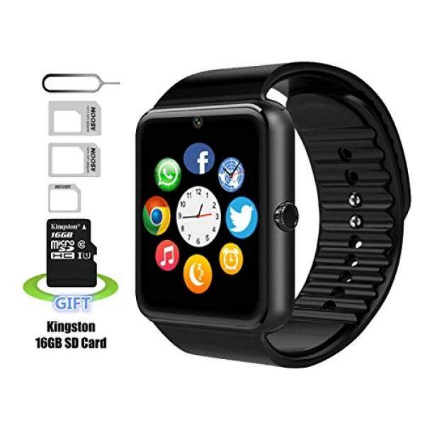 Smart watch,Andriod smart watch,iphone smart watch, Pushman YG8,Daily Waterproof,Sweatproof, SmartPhones,smart watch for Android,smart watch for iphone6/6s/7(Black) - intl