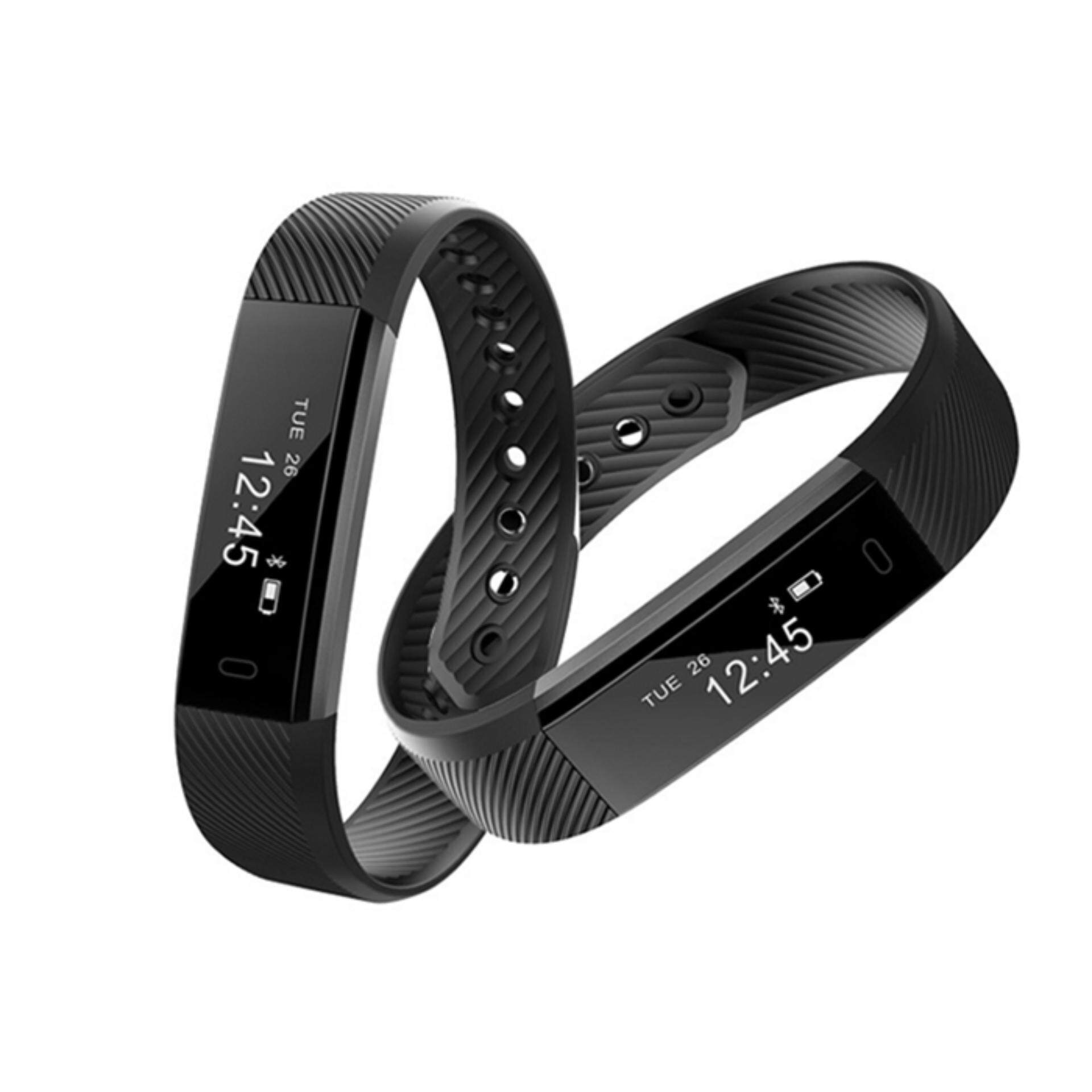 SODDY-S1 สายรัดข้อมือสมาร์ทบลูทูธสมาร์ทบลูทูธ (สีดำ)