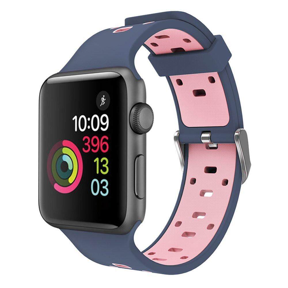 Soft Silicone REPLACEMENT Sport Band สำหรับ Apple Watch Series 2/1 38 มิลลิเมตร BK Soft Silicone REPLACEMENT Sport Band สำหรับ Apple Watch Series 2/1 38 มิลลิเมตร BK
