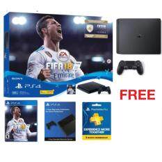 Sony Playstation 4 Fifa 18 Bundle 500GB Slim (1 Year Sony Malaysia Warranty)