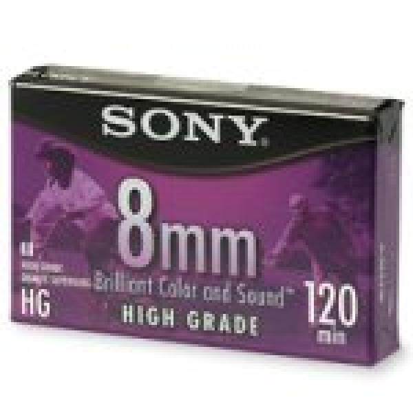 Sony Video Cassette Tape, 8 MM High Grade, 120 Minutes