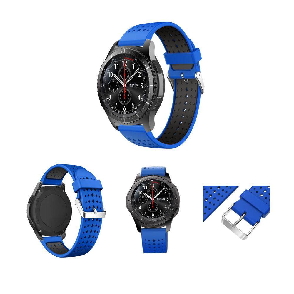 สปอร์ตซิลิโคนเปลี่ยนแถบสายรัดข้อมือสำหรับ Samsung เกียร์ S3 Frontier