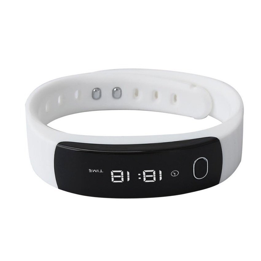 สายรัดกีฬาสมาร์ท H8 บลูทูธ 4.0 สายรัดข้อมือ Smartband SleepMonitorBracelet (สีขาว)