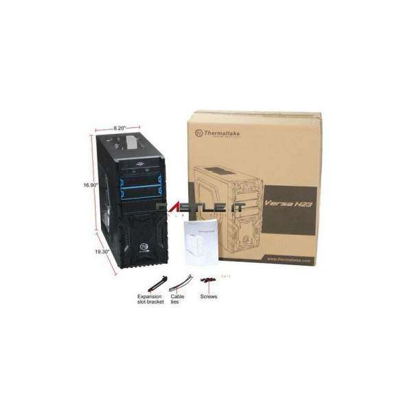 Thermaltake Casing Atx Versa H23 (Ca-1B100M1Wn01) Black Malaysia