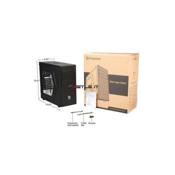Thermaltake Casing Atx Versa H24 (Ca-1C1-00M1Nn-00) Black Malaysia