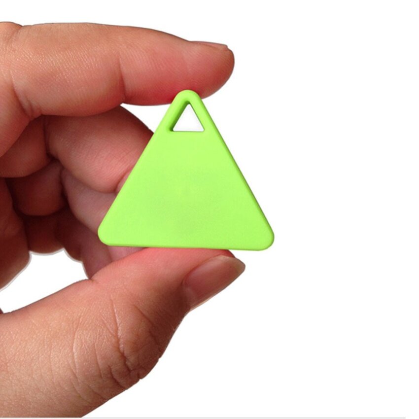 สามเหลี่ยม Bluetooth4.0 Anti - เครื่องติดตามการสูญหาย (สีเขียว)
