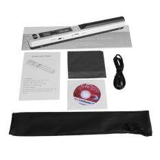 Portable Handheld Mobile Document Scanner Pen Style 900DPI USB 2.0 LCD Display silver