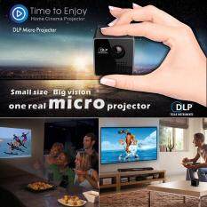 UNIC P1 Mini Handheld DLP 1080P HD Projector Beamer with 3.5mm Audio Port/TF Card Slot