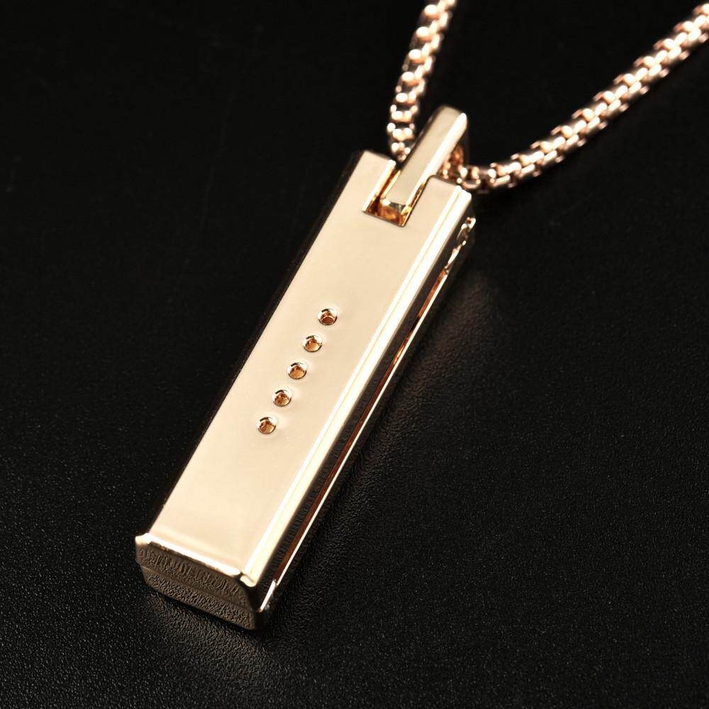 Unique Metal Necklace Pendant Magnetic Holder Chain For Fitbit Flex 2 Flex2 Band