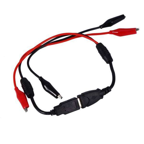USB Alligator clips Crocodile wire Male female to USB Line Detector Voltage capacity tester Malaysia