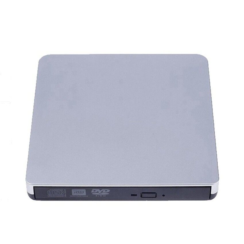 USB3.0 Ramping External DVD-RW DVD Writer Mendorong untuk Buah, Mac, Laptop, Netbook-Internasional