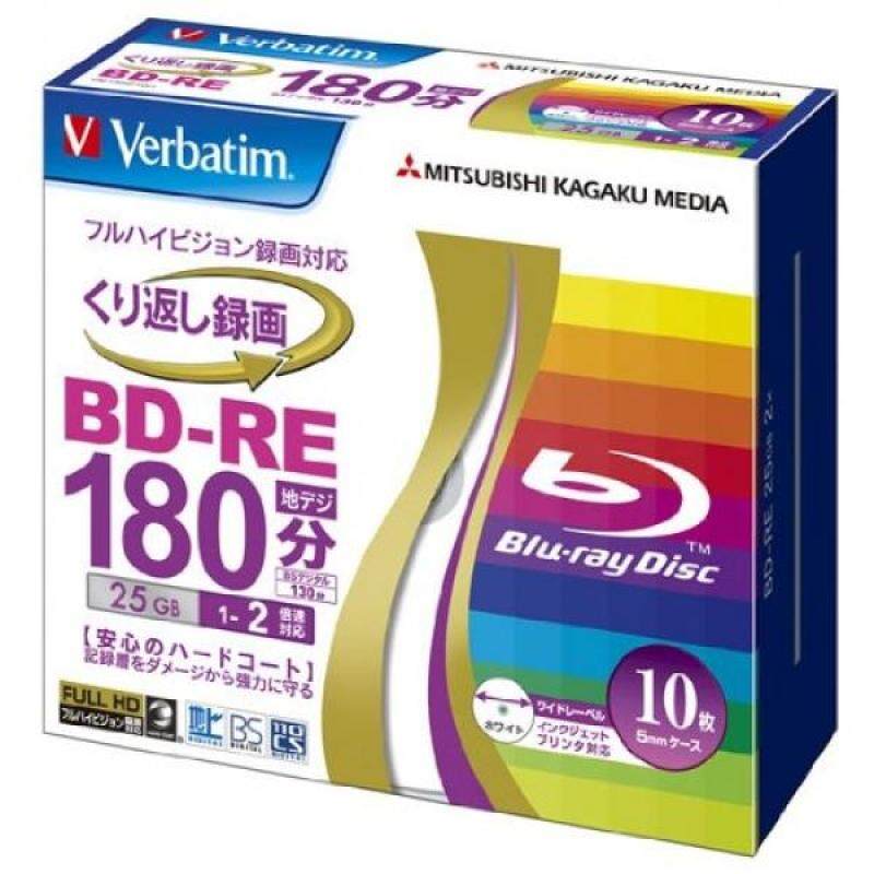 Verbatim Blu-ray Disc 10 Pack - BD-RE 25GB 2X - 2011 - intl