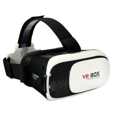 VRBox Ver II Virtual Reality 3D VR Glasses Head Mount Google Cardboard (Black)(OVERSEAS)