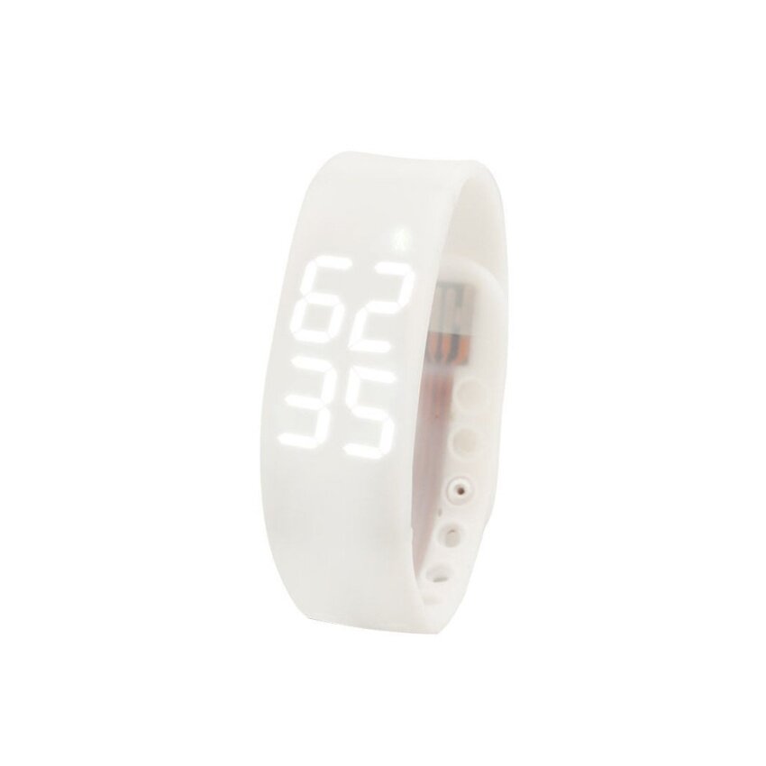 W2 Multifunctional 3D LED กันน้ำแคลอรี่ Pedometer Counter USBDigital กีฬาสุขภาพกำไลข้อมืออัจฉริยะนาฬิกา (สีขาว) W2 Multifunctional 3D LED กันน้ำแคลอรี่ Pedometer Counter USBDigital กีฬาสุขภาพกำไลข้อมืออัจฉริยะนาฬิกา (สีขาว)
