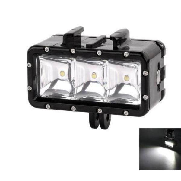 Anti-Air Menyelam Ringan, jiale 30 M Di Bawah Air LED Malam Ringan untuk GOPRO HERO 4 3 + 3 2 1 Kamera Aksi-Internasional