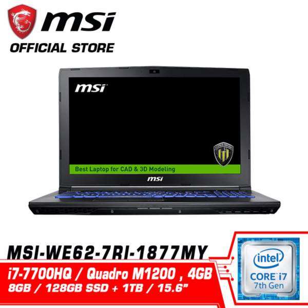 WE62 7RI 1877MY (QUADRO M1200 4GB GDDR5) Malaysia