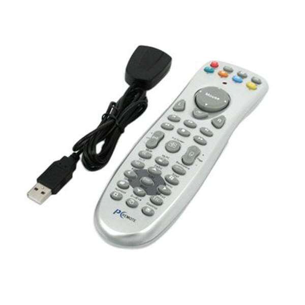 Womdee Infrared USB PC Media Center Remote Control Wireless Mouse For PC, Silver - intl